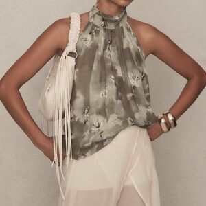 By Anthropologie Halter Tank